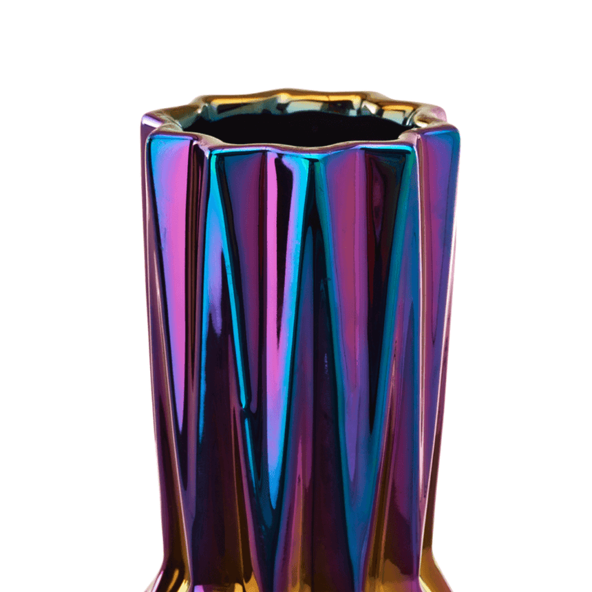 Oily Folds ceramic vase 41.5cm