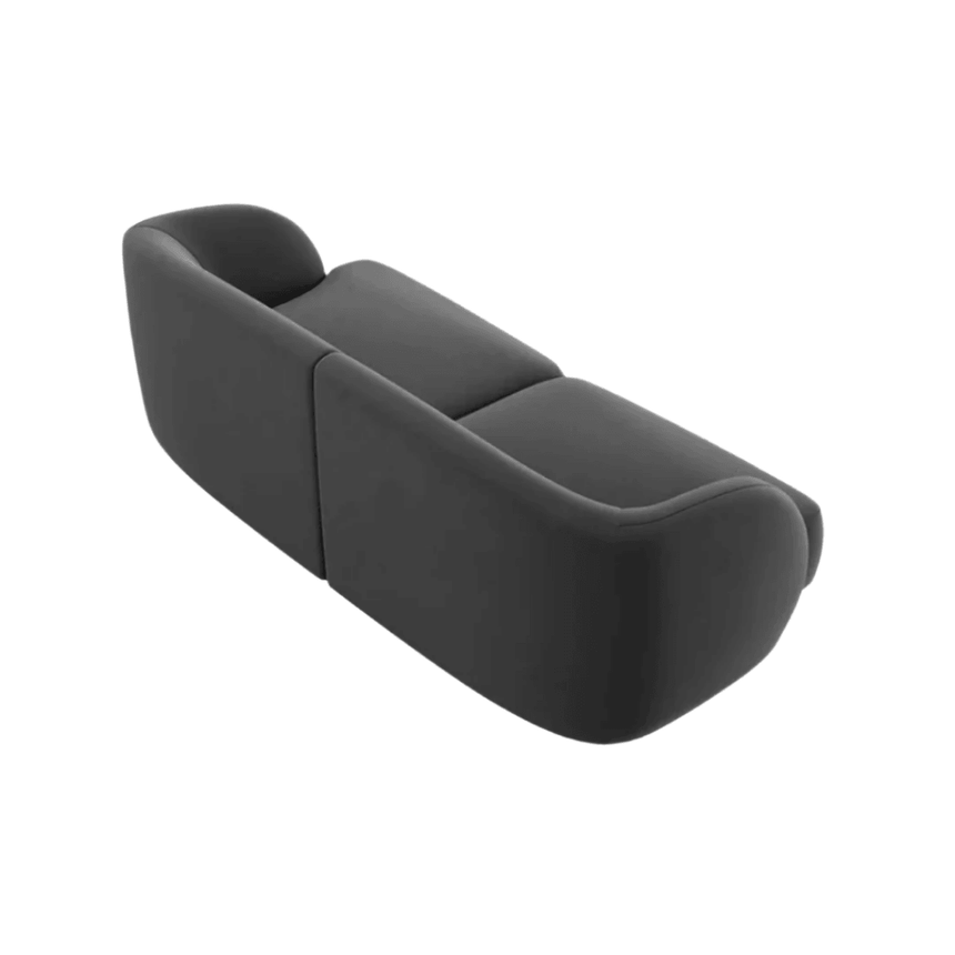 Miley 2-seater velvet sofa