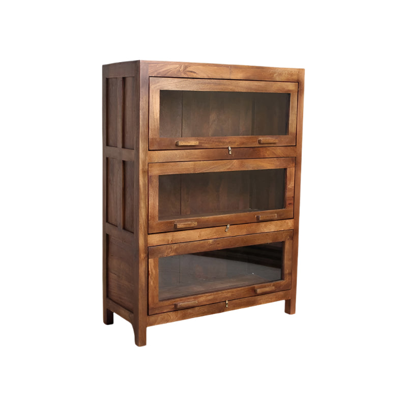 Library wooden cabinet 90x125