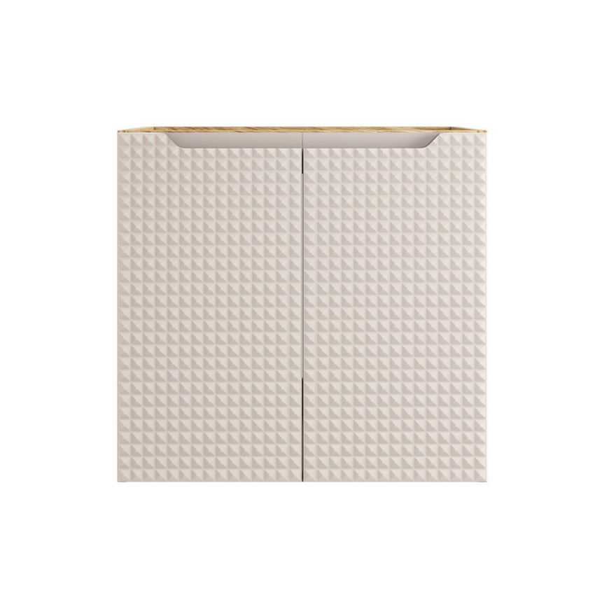 Baggy woven chenille pouf