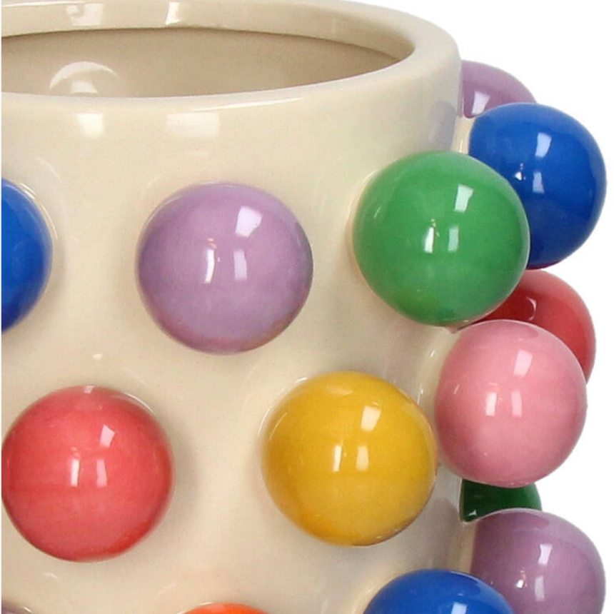 Balls agyag virágtartó