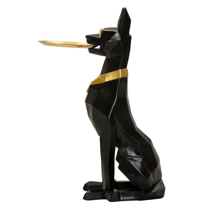 Monkey resin table lamp 34cm