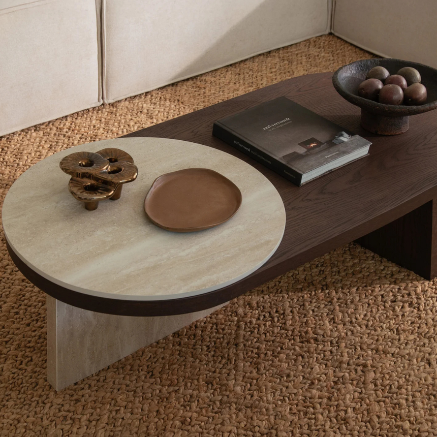 Eularia kerámia dohányzóasztal