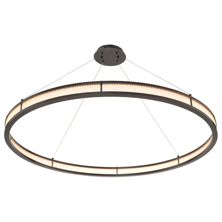 Damien glass chandelier