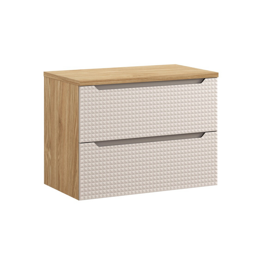 Baggy woven chenille pouf