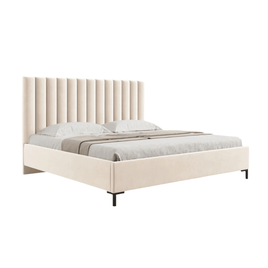 Allison velvet bed frame 160x200