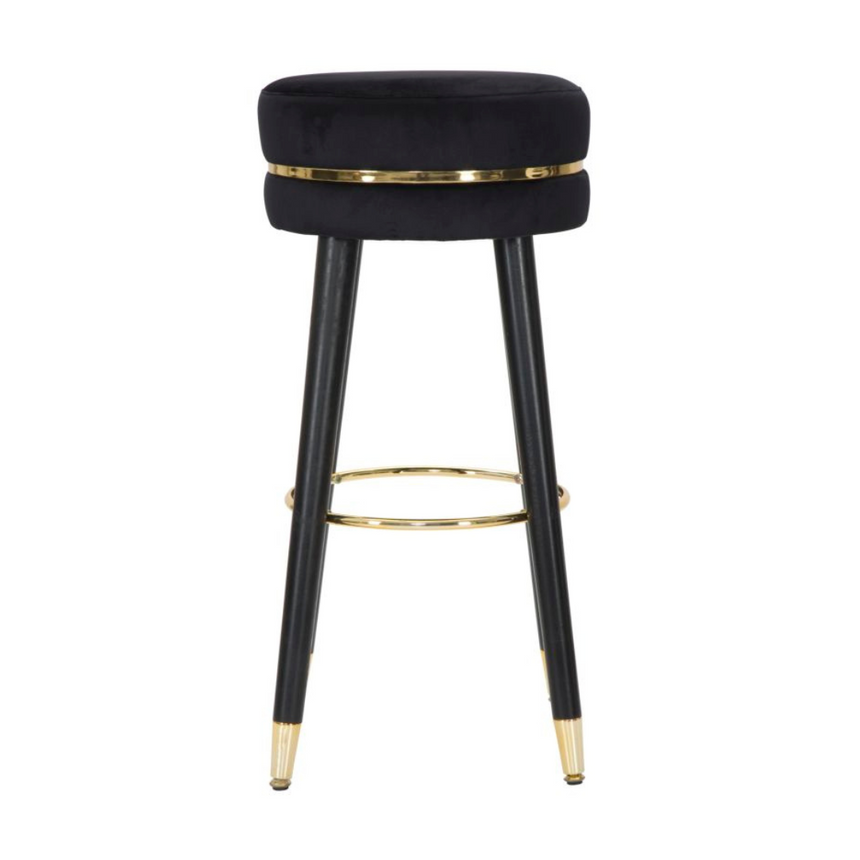 Paris bársony bárszék arany