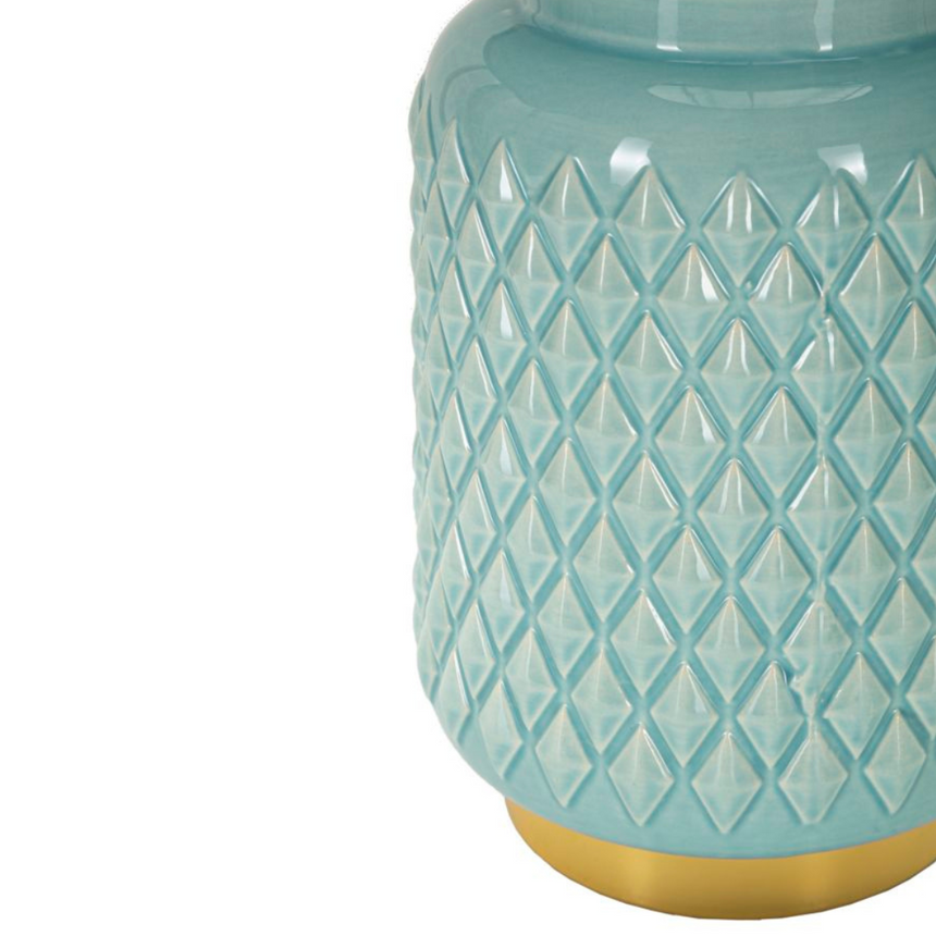 Monkey resin table lamp 34cm