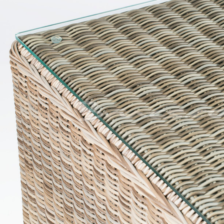 Noa wooden bedside table