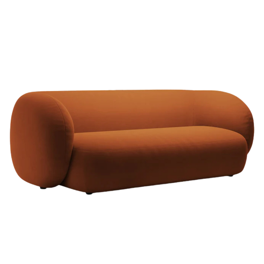 Kate 3 személyes bársony kanapé