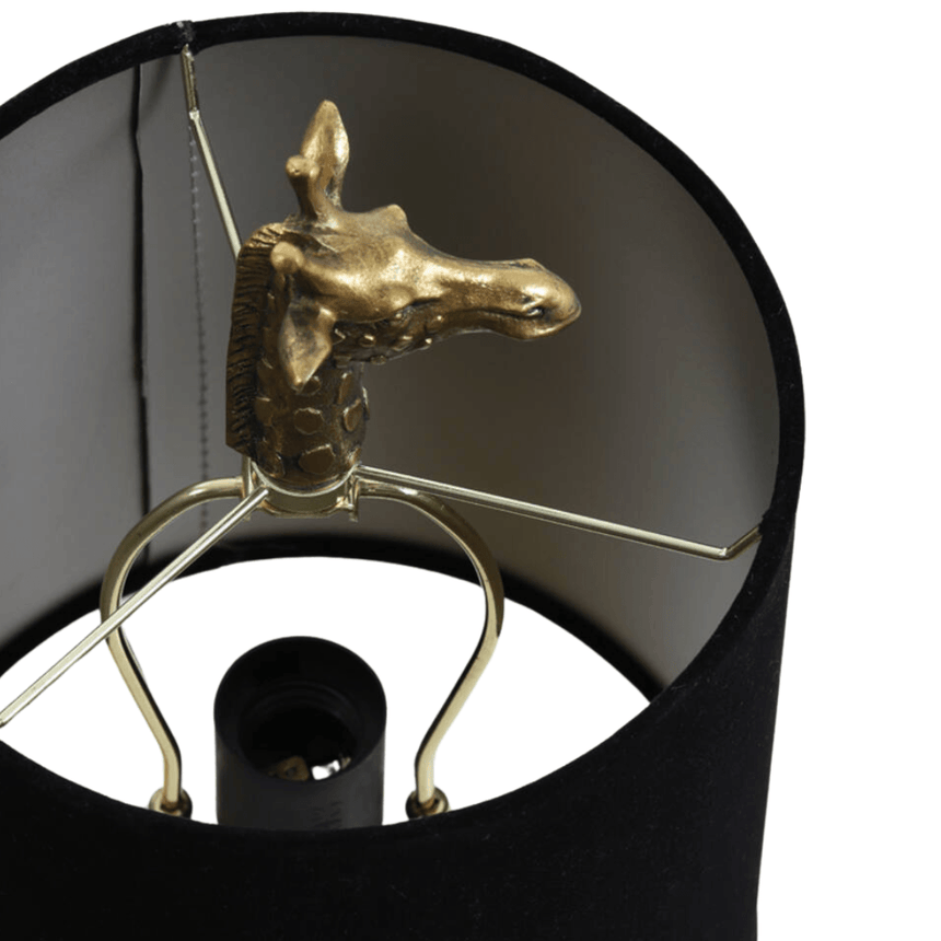 Giraffe bársony asztali lámpa