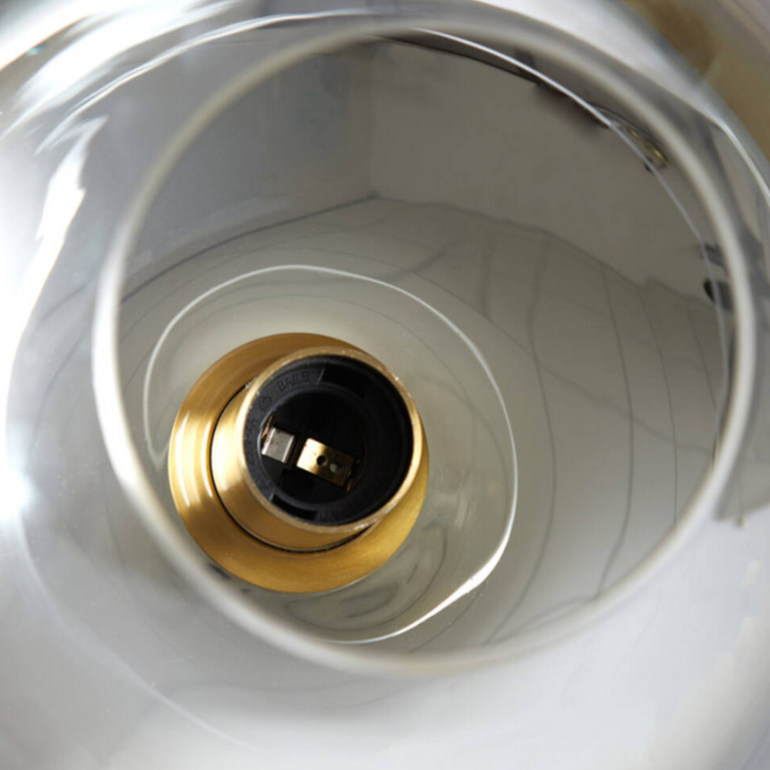 Mayson üveg függőlámpa 3 izzó