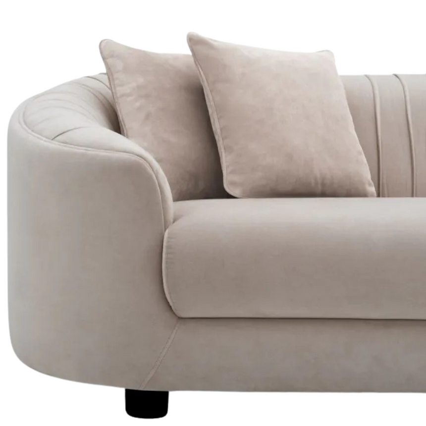 Jameson 3 személyes bársony kanapé