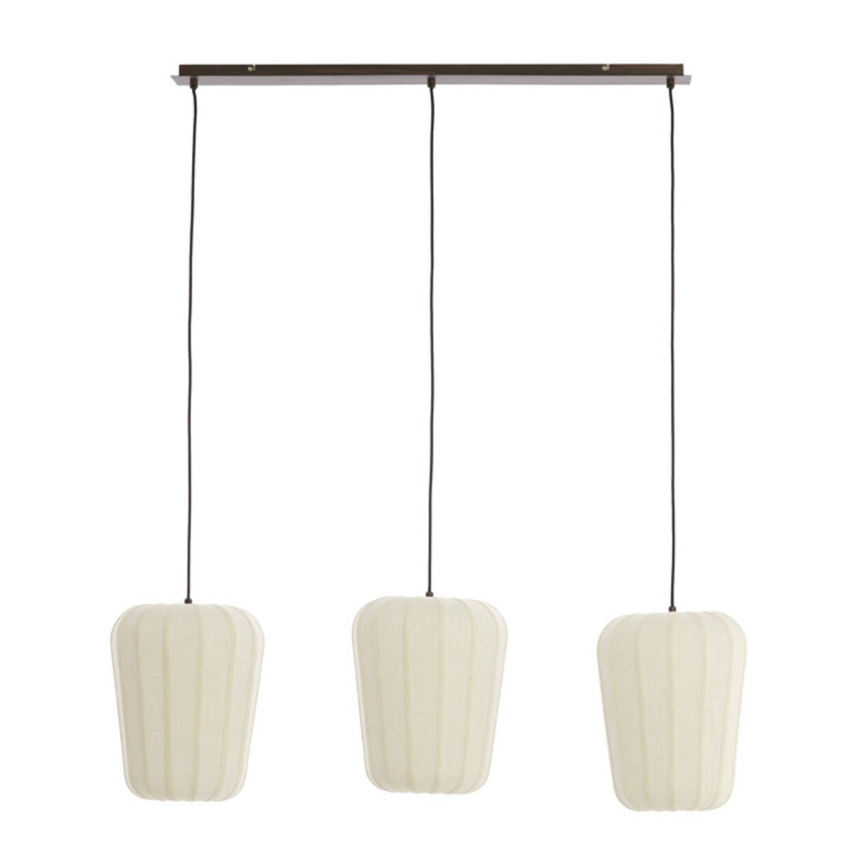 Drizella metal pendant lamp 4 bulbs