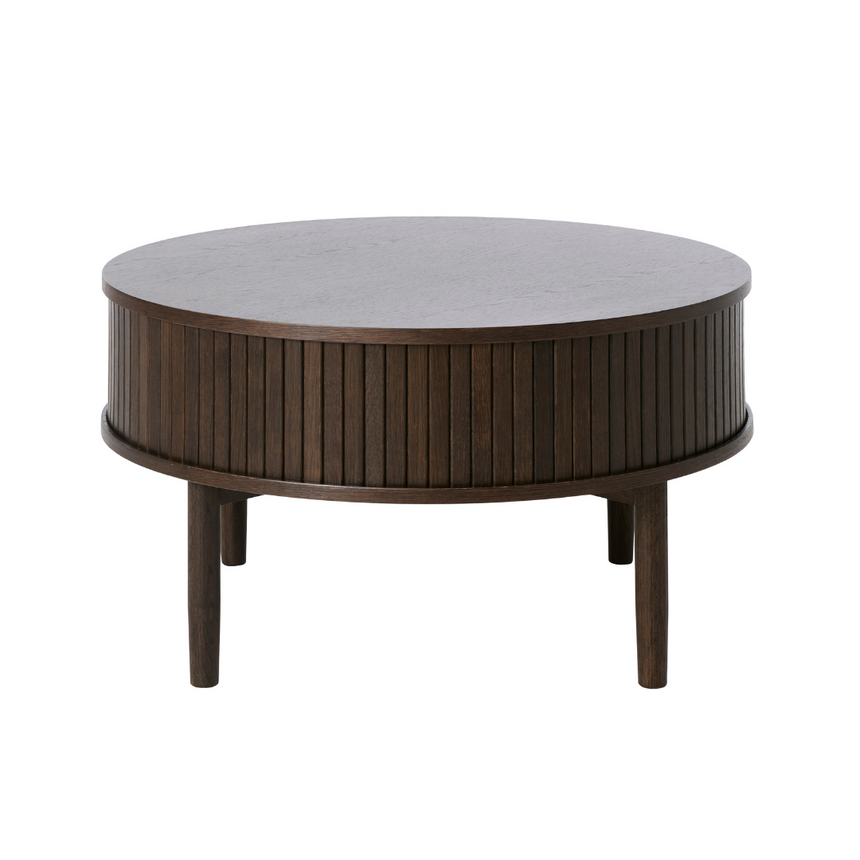 Meta fa dohányzóasztal Ø85