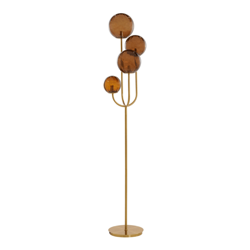 Magdala metal floor lamp 4 bulbs