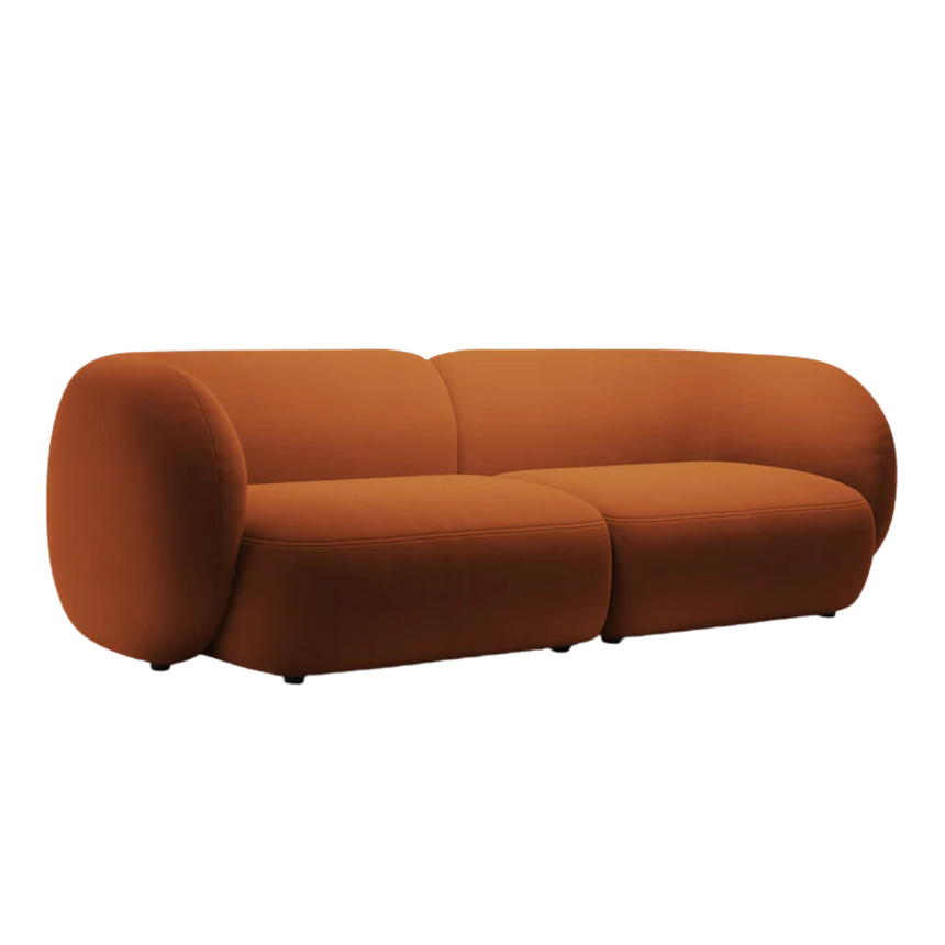 Kate 4 személyes bársony kanapé