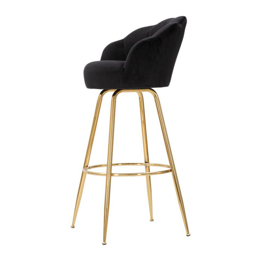 Vienna bársony bárszék