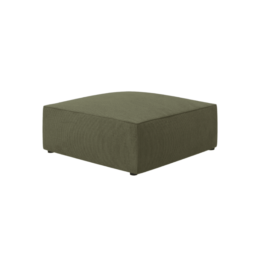 Ruby corduroy pouf