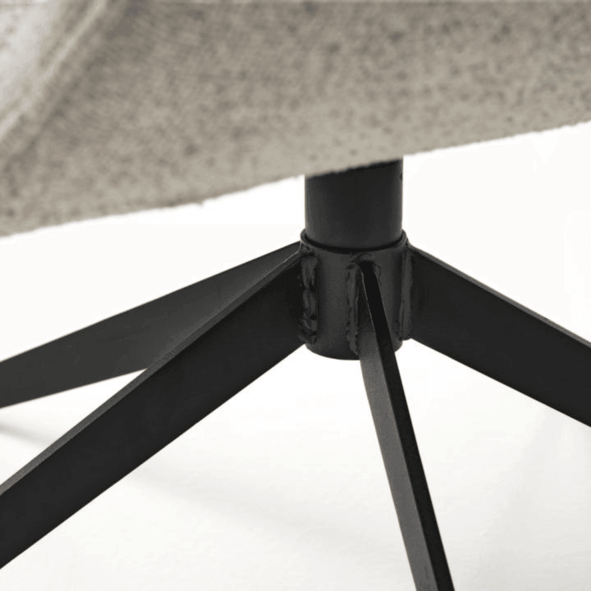 Lynn szövet forgó fotel - Dutch Home