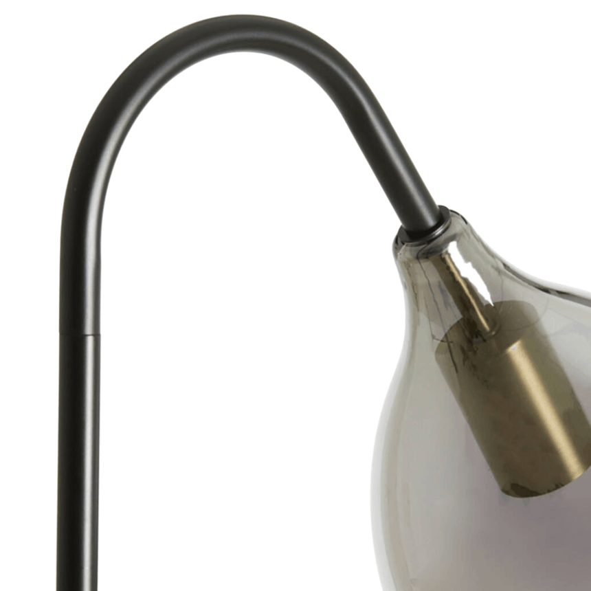 Lukaro glass floor lamp