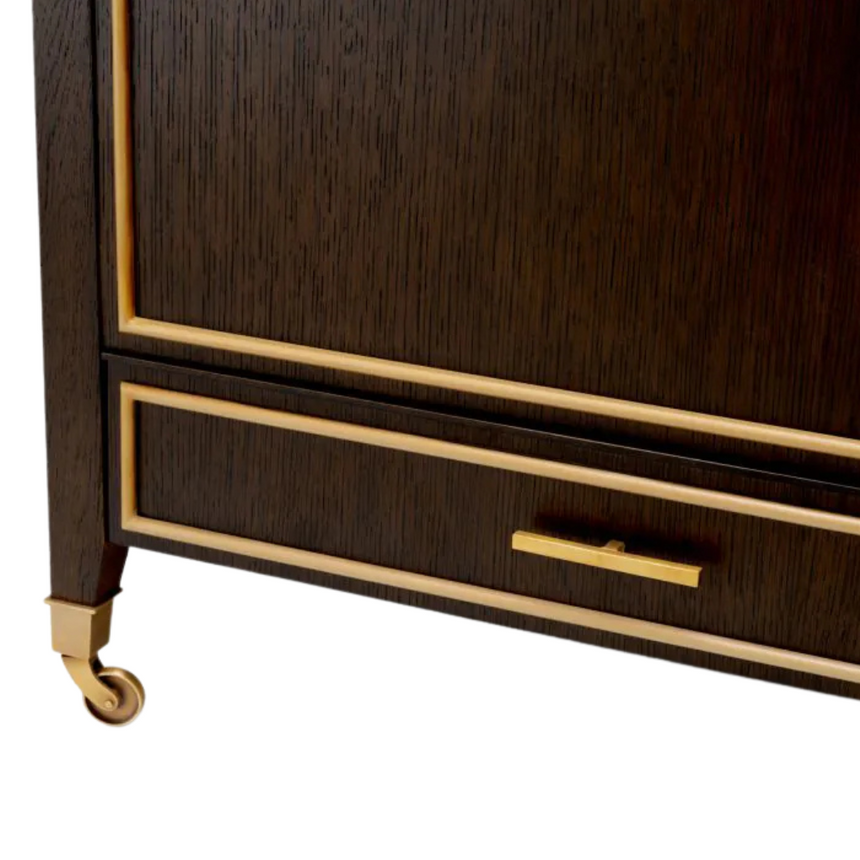 Modesto wooden bedside table