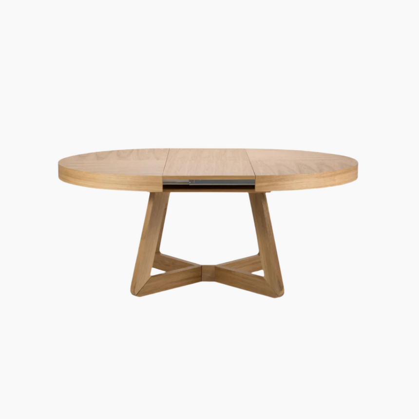 Dustin bővíthető fa étkezőasztal