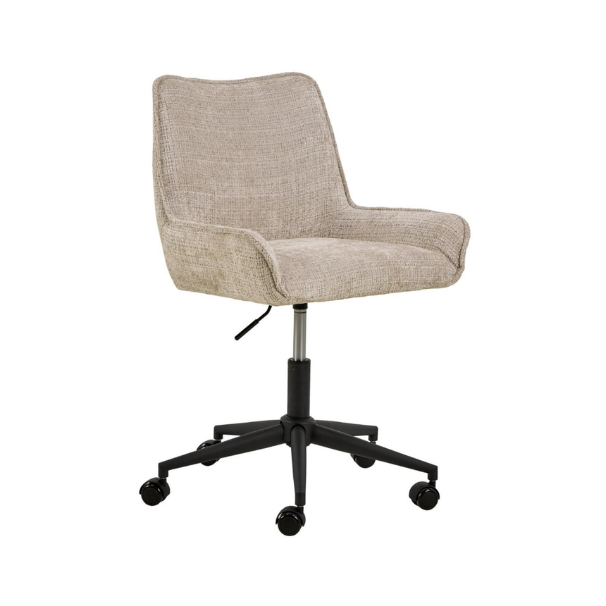 Eddie fabric swivel chair
