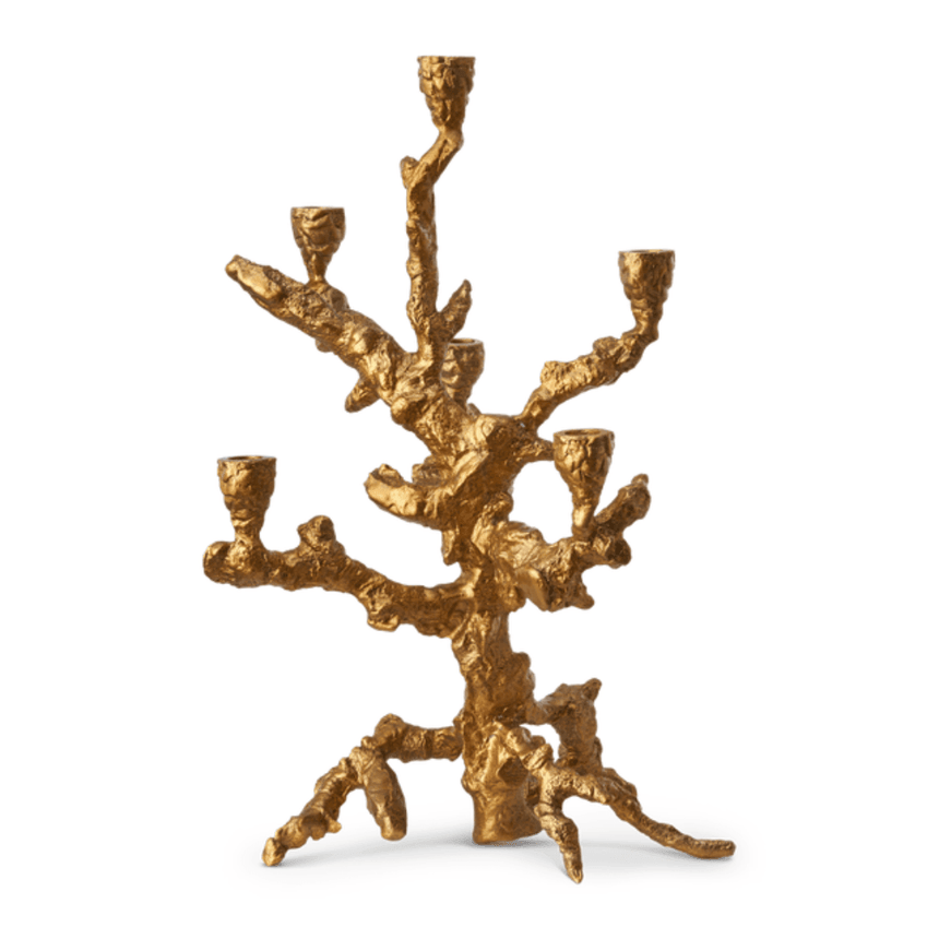 Apple Tree metal candle holder 53cm
