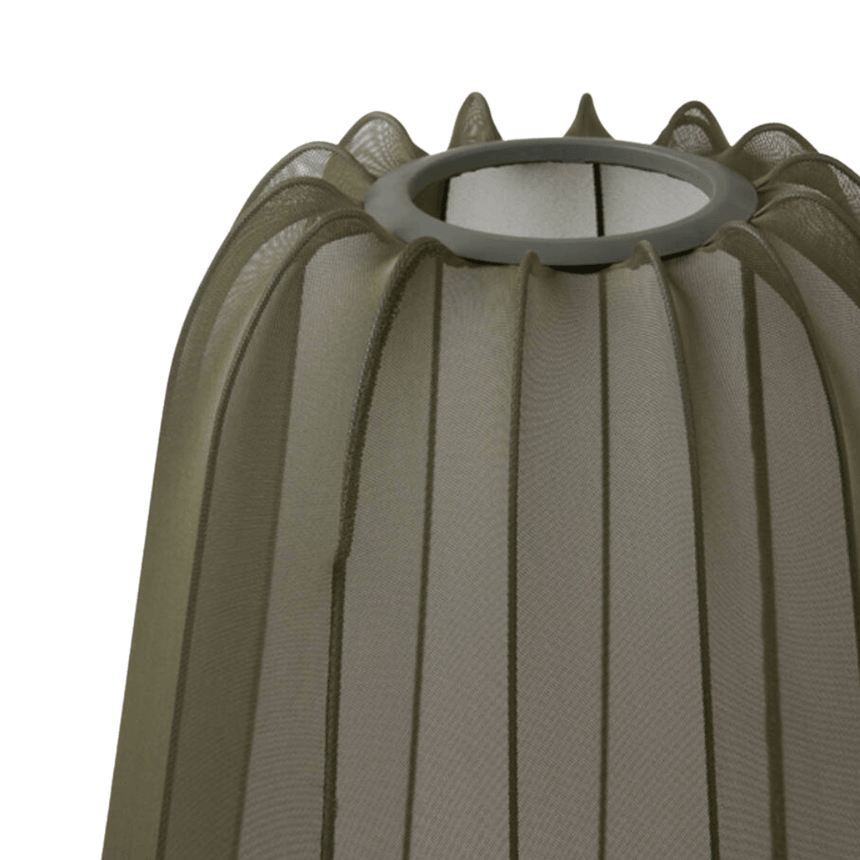 Plumeria metal floor lamp