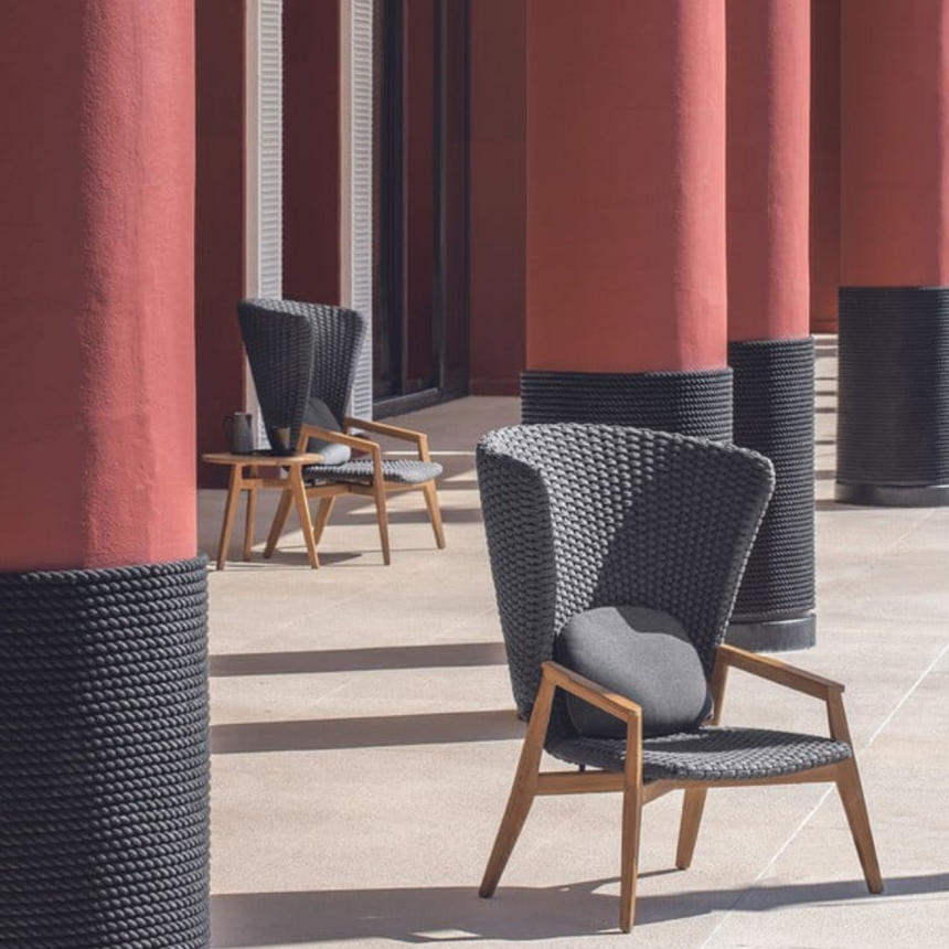 Knit Lounge kerti fotel