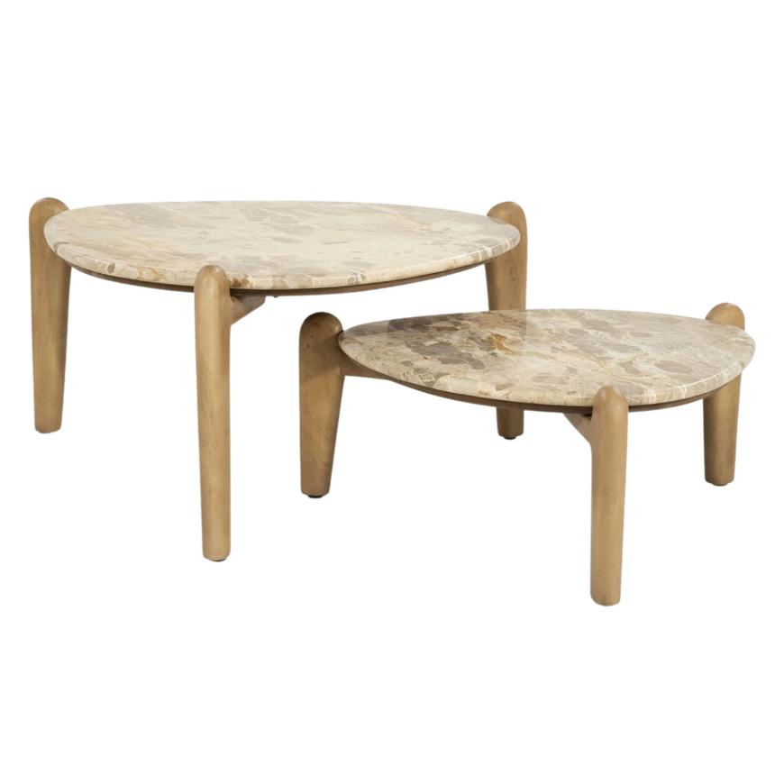 Marnish márvány dohányzóasztal