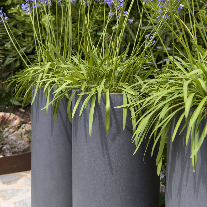 Klax stone flower pot Ø40