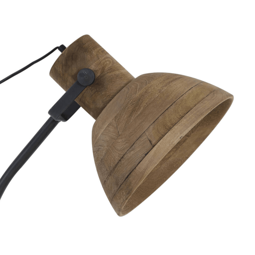 Imbert wooden floor lamp