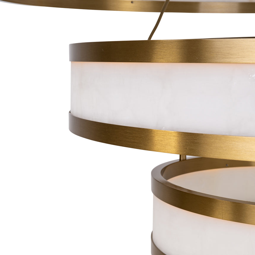 Cealora csillár – Alabástrom hatású függeszték szabályozható fényerővel