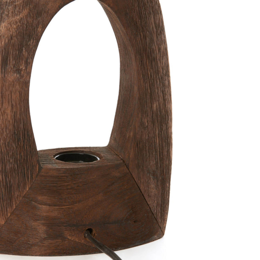 Carini fa asztali lámpa 17cm