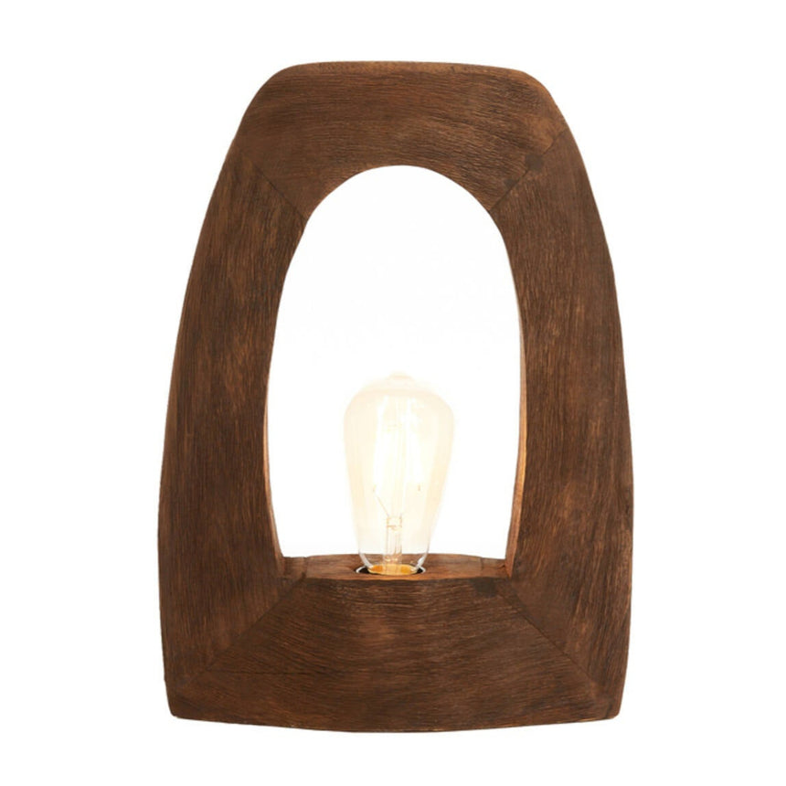 Carini wooden table lamp 27cm