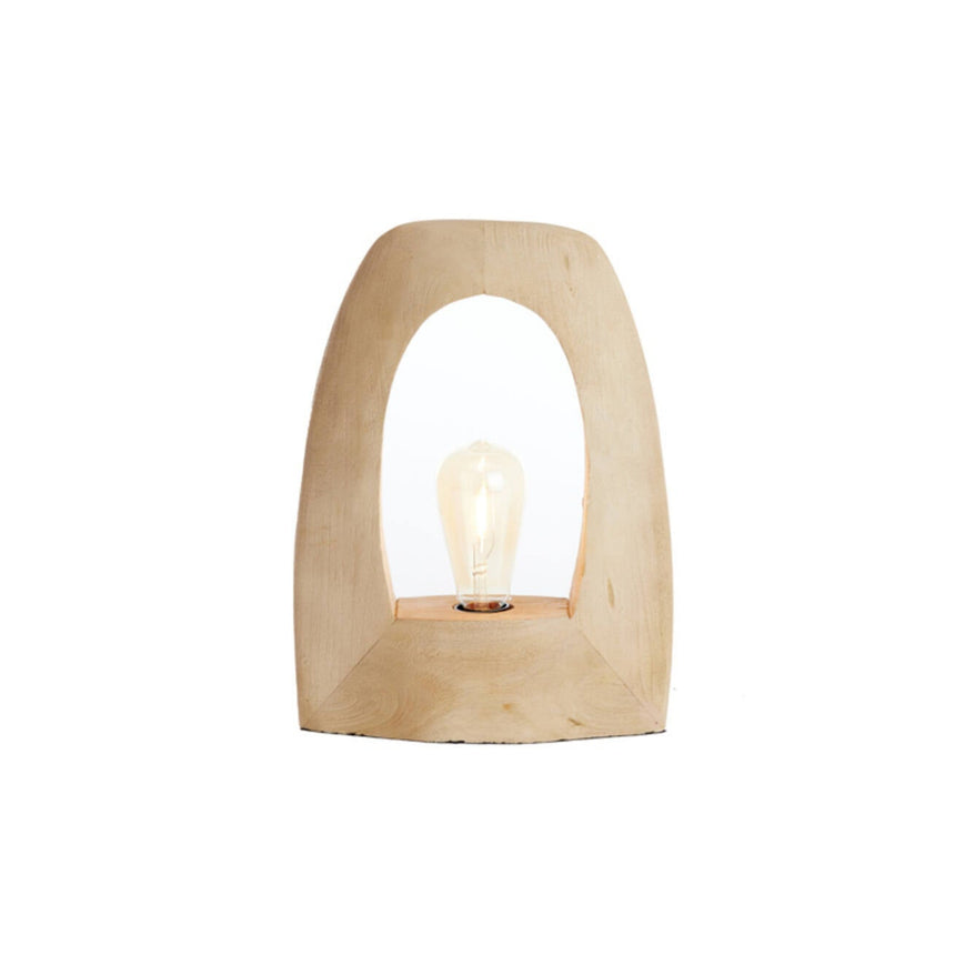 Carini wooden table lamp 27cm