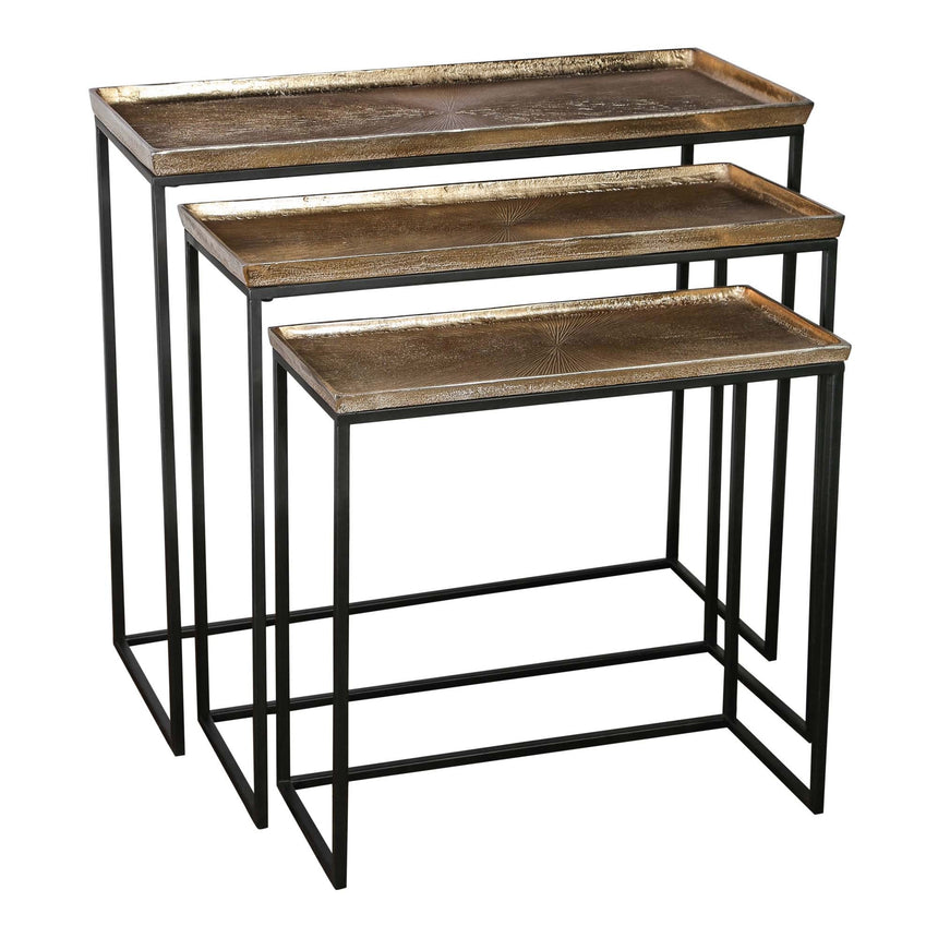 Noa wooden bedside table