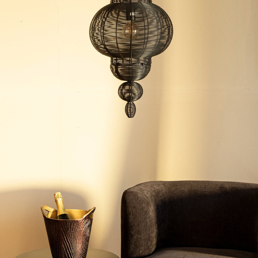 Merri fém függőlámpa