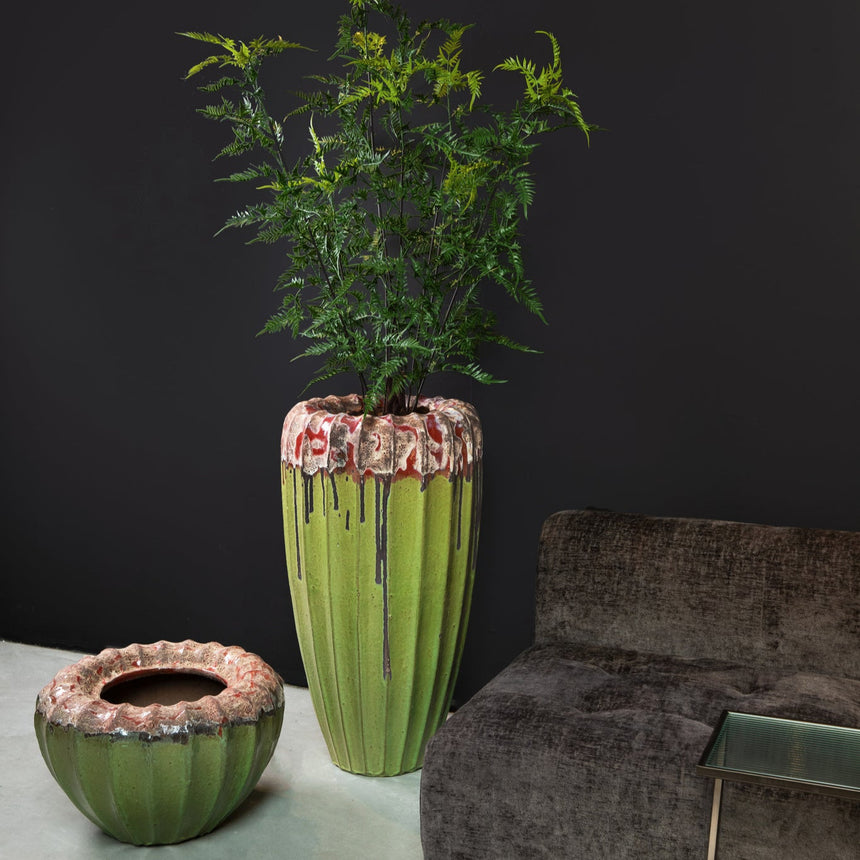 Linex kerámia virágtartó