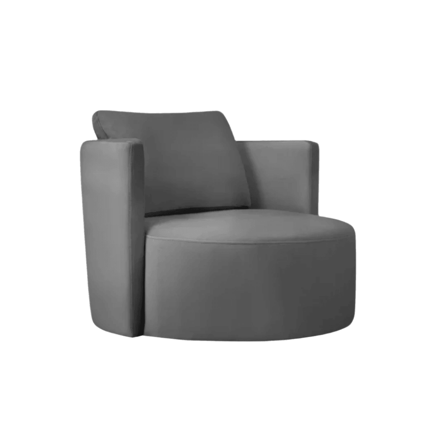 Bliss bársony forgó fotel 92x92