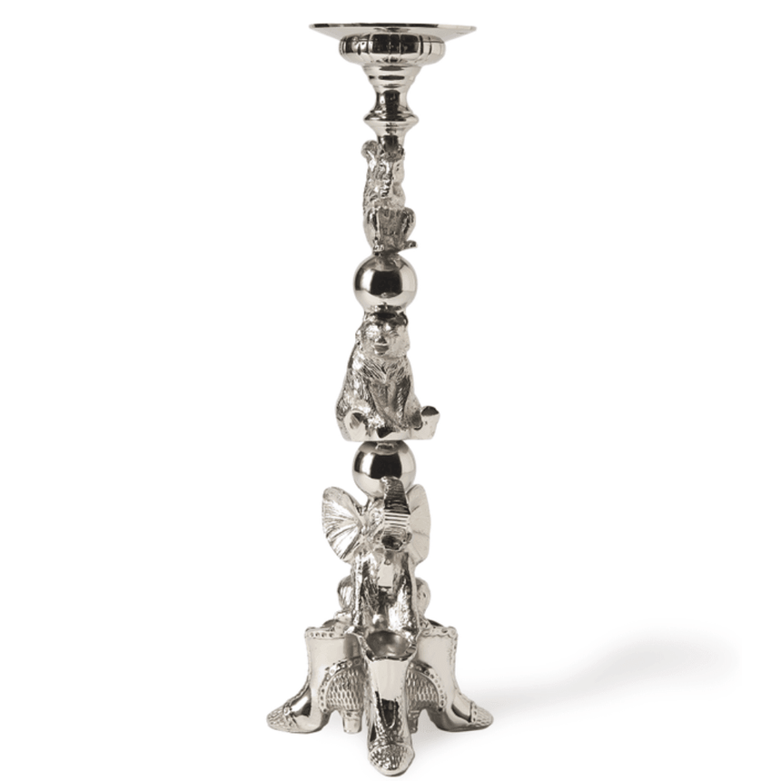 Animal metal candle holder
