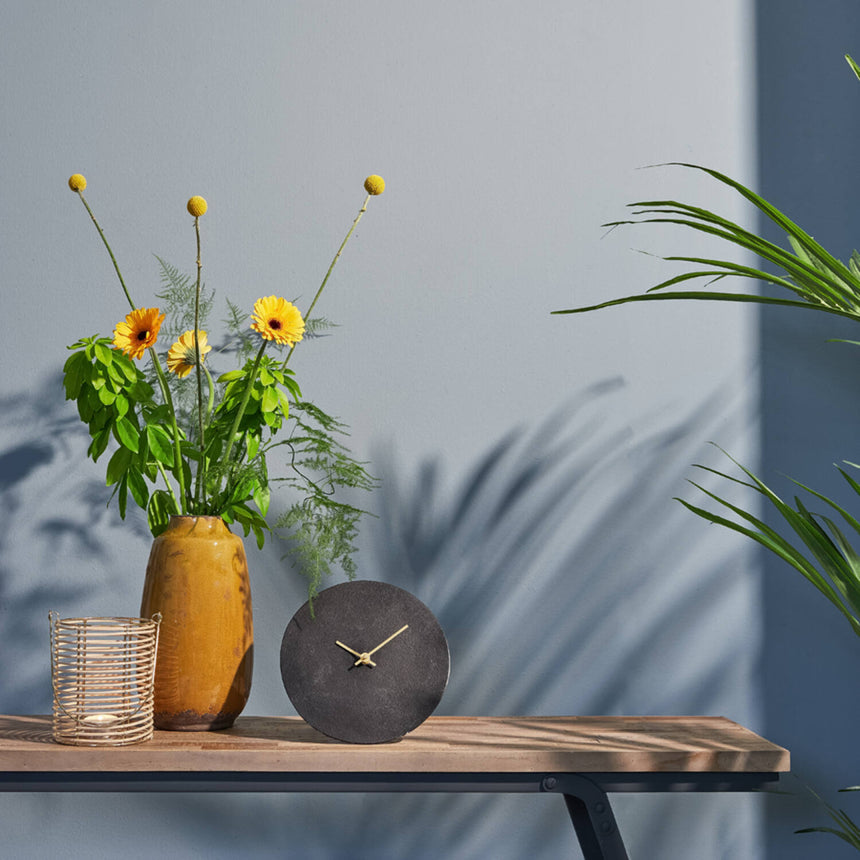 Licola metal table clock Ø20