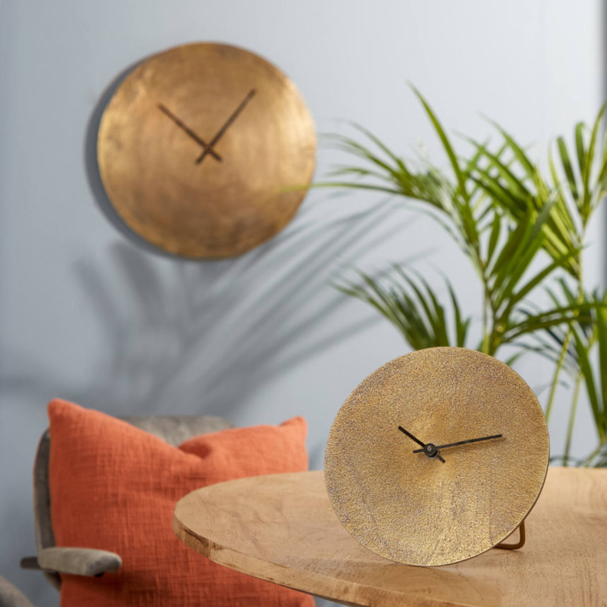 Licola metal table clock Ø20