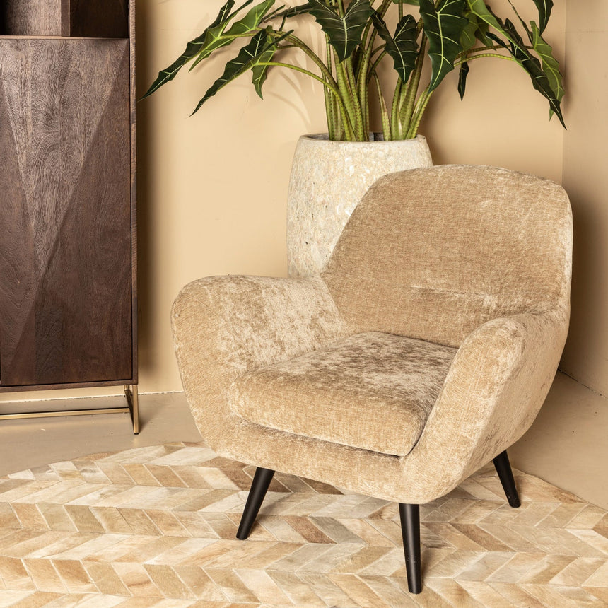 Noa wooden bedside table