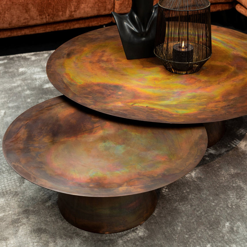 Noa wooden bedside table