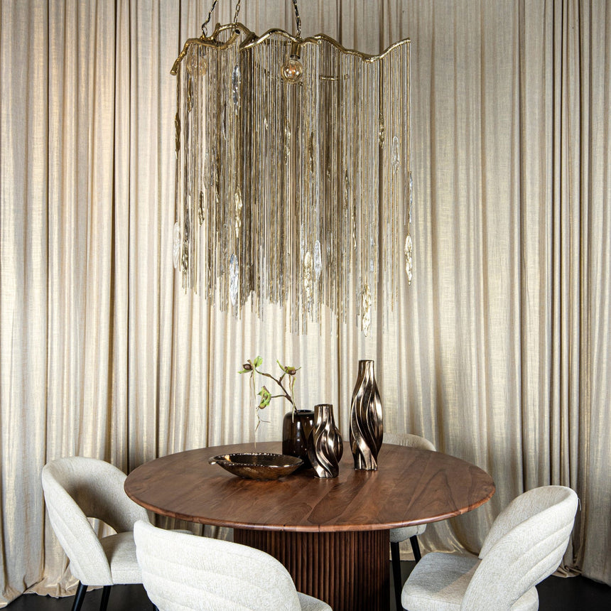 Noa wooden bedside table