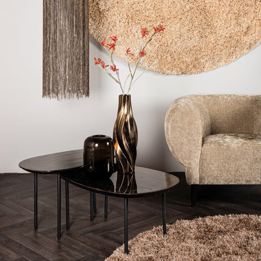 Noa wooden bedside table