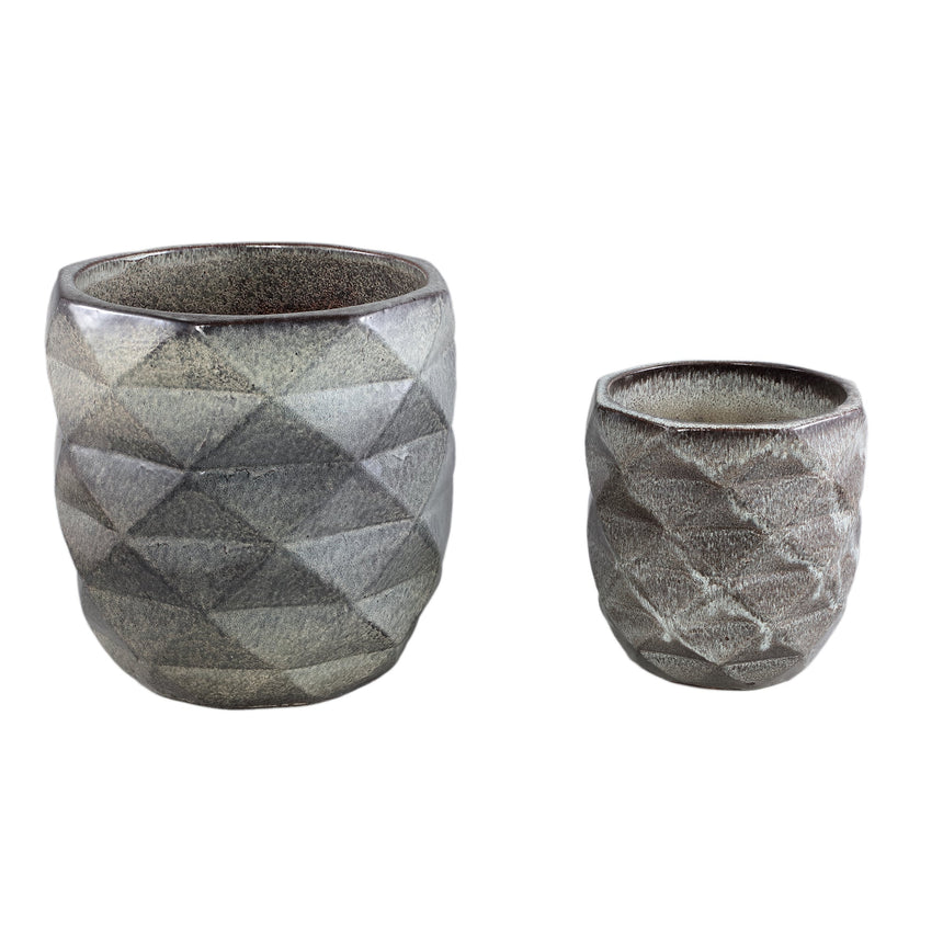 Lotte kerámia virágtartó szettben 2db